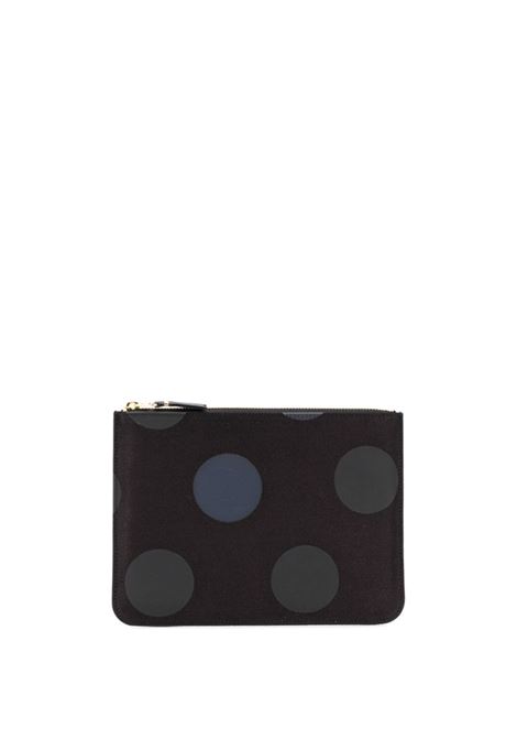 Portafoglio a pois con zip WALLETS COMME DES GARCONS | Portafogli | SA5100RD1